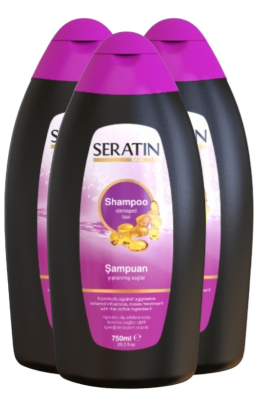 750ml Seratin Shampoo | Basic Care