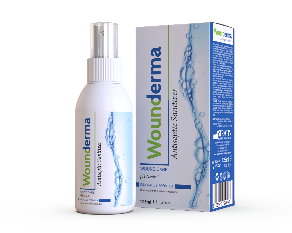 125ml Wounderma Antiseptic Sanitizer